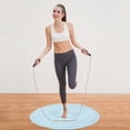 thumbnail image 5 of Round Jump Rope Mat Non-slip Gym Mat Indoor Skipping Mat Household Skipping Cushion, 5 of 5