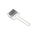 thumbnail image 2 of Oleegame 2PC Vegetable Peeler Stainless Steel Maker Stainless For Kitchen Cooking Roller Tool Cut Tools Noodle Steel Dough Lattice Kitchen，Dining & Bar Silver, 2 of 8