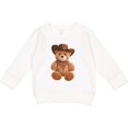 thumbnail image 2 of Inktastic Cowboy Teddy Bear Bandana Kids Toddler Sweatshirt, 2 of 4