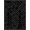 Black, Pattern 2, variant on ODIKA Long Hallway Textured Faded Motif Entryway Way Hallways Extra Stain Resistant Thin Throw for Kitchen, Laundry Room