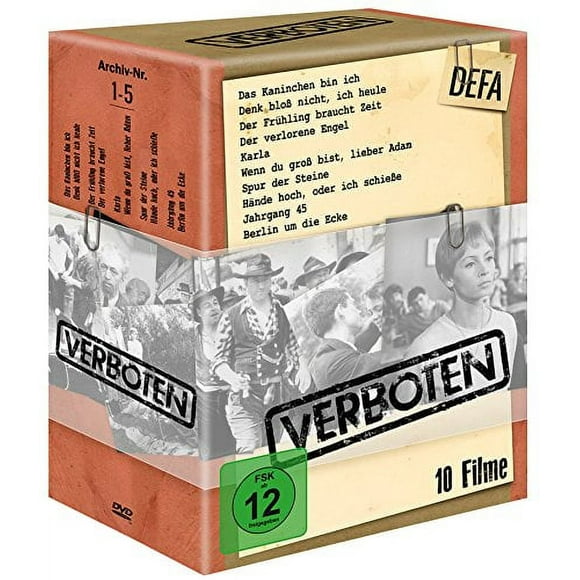 Collection de Films Interdits - Coffret de 10 DVD ( Das Kaninchen bin ich / Denk Blo nicht, ich heule / Der Fr14hling braucht Zeit / Der verlorene Engel / Ka [ FORMAT NON-USA, PAL, Reg.0 Importation - Allemagne ]