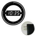 thumbnail image 1 of Reloj De Pared Digital Circur Moderno Relojes Digitales De Atenuación Para Decoración para hogar Enchufe UU Colco, 1 of 8
