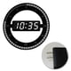 thumbnail image 1 of Reloj De Pared Digital Circur Moderno Relojes Digitales De Atenuación Para Decoración para hogar Enchufe UU Colco, 1 of 8