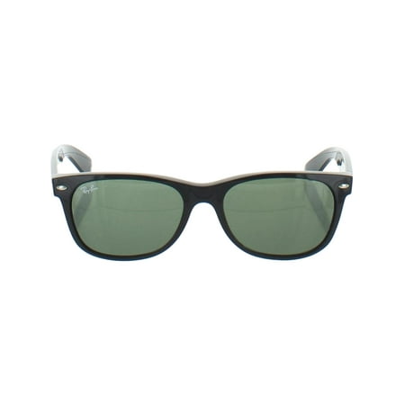 Ray Ban New Wayfarer Classic Green Classic G-15 Unisex Sunglasses RB2132 901L 55 - Image 2