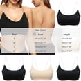thumbnail image 3 of Bras for Women No Underwire Baeitkot Fashion Women's Casual 2026 Solid Color Transparent Shoulder Straps Bra, 3 of 9