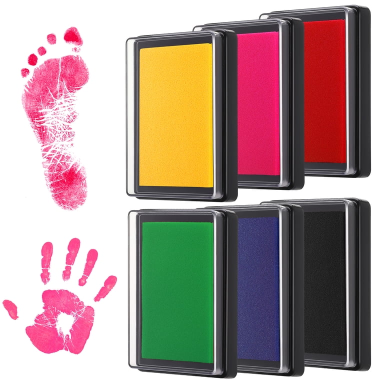 Sixwipe 6-Color Reusable Baby Print Ink Pads photo 6
