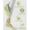 thumbnail image 2 of Yawlsow 4 Pairs Pilates Socks with Grips for Women, Non-Slip Yoga Socks for Barre, Ballet, Barefoot Workout, 2 of 6
