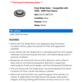 thumbnail image 2 of Front Brake Rotor - Compatible with 2008 - 2009 Ford Taurus, 2 of 2