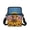 American Flag Highland Cow Sunflower, variant on Cross Body Shoulder Purse Wallet Galaxy Soccer Ball, Waterproof Stretch Polyester with Compartments for Women Daily Shopping