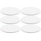 thumbnail image 4 of 6 piezas de lona redonda tablas de paneles pintura en blanco estirado círculo círculo tableros para niños artista de bricolaje de pintura de aceite 20 cm, 4 of 8