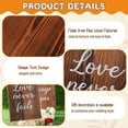 thumbnail image 2 of Wedding Aisle Sign, Wedding Signs Love Is Patient Kind Rustic Wood Wedding Signage Bible Verses Wall Decor Gift For Weddings, Anniversaries, 2 of 7