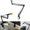 thumbnail image 3 of Microphone Suspension Adjustable Microphone Holder Desktop Microphone Stand, 3 of 10