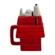 thumbnail image 1 of Taza 3D Esculpida en Cerámica con Tapa, Diseño Casa Snoopy, Colección Peanuts, Tarro para Bebidas Calientes, Decorativo, Capacidad 591 ml, 1 of 17