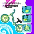 Hoverheart Dinosaur Balance Bike, No Pedal Kids Toys Baby Balance Bike
