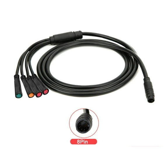 Waterproof 1T4 Cable Extension Cord for KT Controller for Electric Bikes