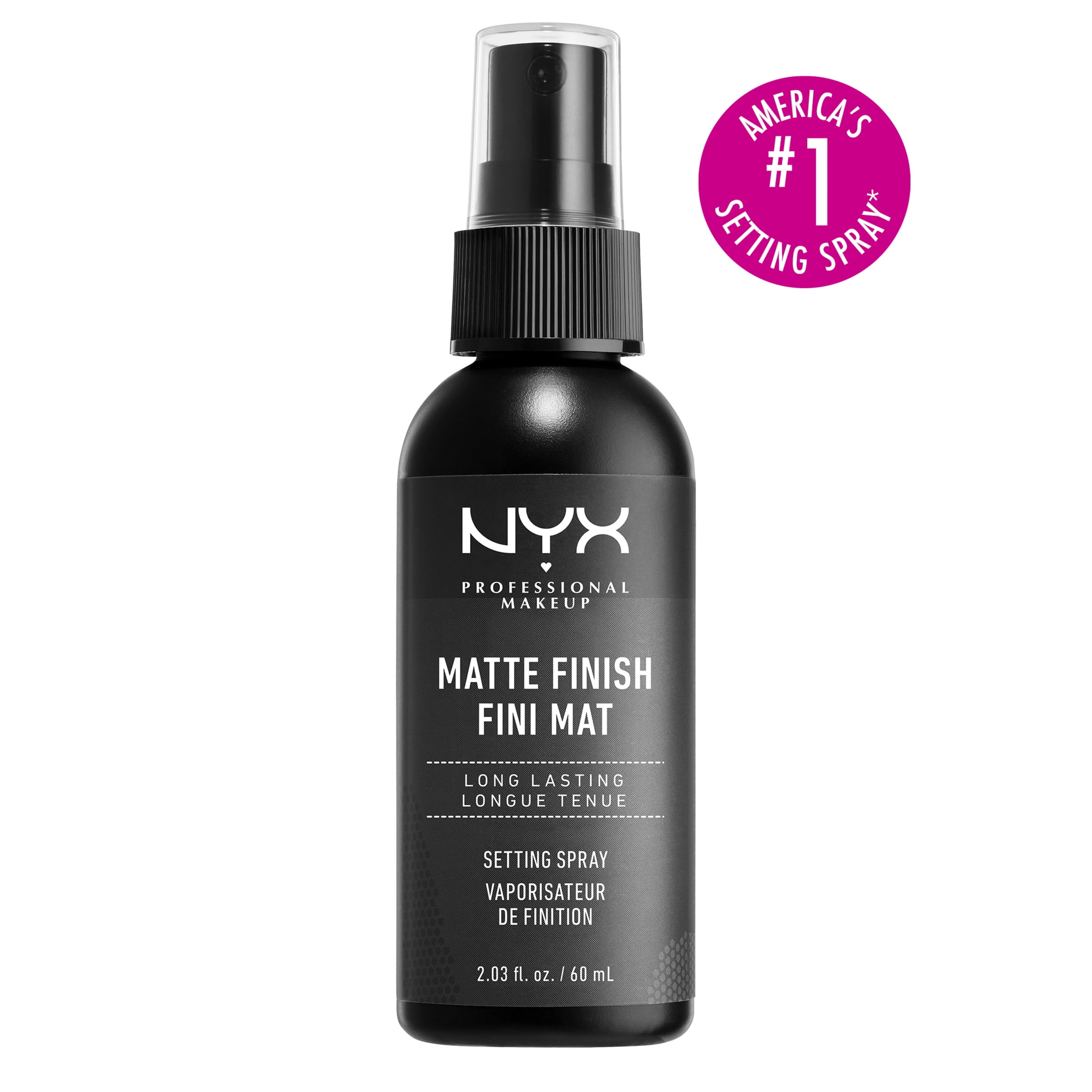 NYX Professional Makeup Setting Spray, Matte Finish, Long-Lasting, Vegan  Formula, 2.03 fl oz - Walmart.com