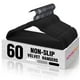 thumbnail image 1 of Colgador de fieltro antideslizante Velvet Hangers HOUSE DAY, color negro, paquete de 60, 1 of 8