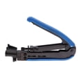 thumbnail image 2 of F-Connector Cable Crimper Cable de Red Herramienta de Compresión Azul Accesorios Hugo Engarzadora de cable de red de acero, 2 of 10