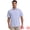 Blue White, variant on DARING DIVA Men's Plaid Short Sleeved Button Down Business Checked Dress Shirt M Blue