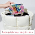 thumbnail image 6 of Rainbow Unicorn Velvet Earring Organizer Jewelry Box with Removable Compartment - Portable Velvet Jewelry Organizer - Gift-ready Jewelry Boxes, 6 of 7