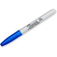 thumbnail image 2 of Sharpie Permanent Markers, Fine Point, Blue, 12 Count, 2 of 5