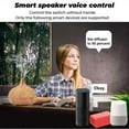 thumbnail image 3 of Tuya WiFi Humidifier Essential Aroma Oil Diffuser Smart Home 400ml Air Humidifier Mist Maker for Alexa EU Plug, 3 of 5