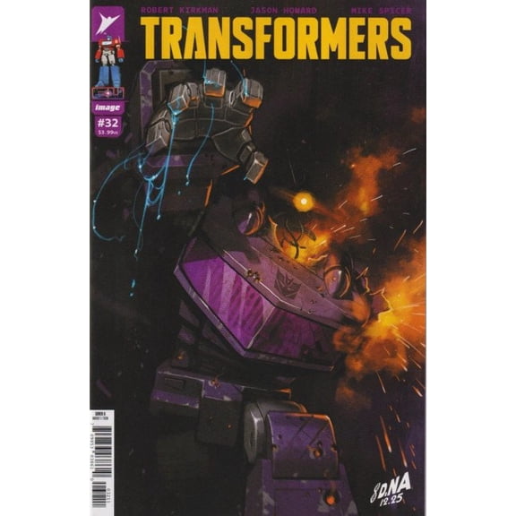 Transformers (Image) #32A VF ; Image Comic Book