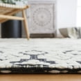 thumbnail image 4 of SAFAVIEH Vermont Wayra Trellis Area Rug, Ivory/Black, 5' x 8', 4 of 8