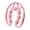 Pink, variant on Runquan Hand Held Muscle Roller for Legs 7 Wheels Manual for Calf Golfer Elbow Waist Pink