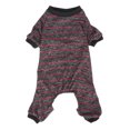 thumbnail image 2 of Dog Pajamas, Pet Striped Pajamas Breathable 4 Legs Fashionable Comfortable  For Home XS, 2 of 8