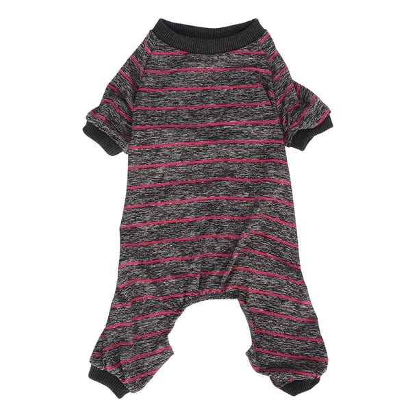 Pijamas para perros con patas, pijamas a rayas para perros, pijamas finos para perros con funda, ropa para perros, lograr más