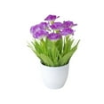 thumbnail image 1 of Arrangement de Centre de Table Floral pour Fleurs en Pot Réalistes d'Intérieur et d'Extérieur pour Salon et Présentation à la Maison, 1 of 5