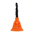 thumbnail image 2 of JuDWoC 4.72 Inch Pumpkin Night Light Halloween Decorations Indoor, Halloween Witch Broom Ornaments Gifts, Spooky Scary Miniature Figurine Ornaments for Mantel Shelf Tabletop Party Haunted House, 2 of 6