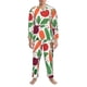 thumbnail image 3 of Balery Vegetables Pijama para Hombre de Dos Piezas con Manga Larga, Conjunto de Dormir y Descanso Suave con Bolsillos-Medium, 3 of 7