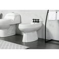 thumbnail image 2 of Kingston Brass KB320BX Metropolitan Three-Handle Bidet Faucet with Brass Pop-Up, Matte Black, 2 of 6