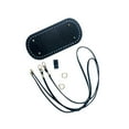 thumbnail image 3 of Kit de tejido de bolso de cuero sintético para hacer uno mismo: parte inferior para bolso de mano, bolsos tejidos negro, 3 of 9