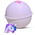 thumbnail image 3 of Bath Bomb for Kids with Surprise Unicorn Ring Inside Handmade in USA Natural Safe for Sensitive Skin by Relaxcation, 3 of 9