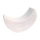 thumbnail image 2 of Luz nocturna curva en forma de media luna | Lámpara de escritorio con brillo suave para dormitorio | Decoración portátil a pilas en plástico blanco | Compacta, 12 cm, un bonito detalle decorativo, 2 of 7