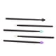 thumbnail image 3 of BRIGHTFUFU 5 pinceles de silicona para sombras de ojos, pinceles de maquillaje profesionales, pinceles para sombras de nariz, 3 of 7