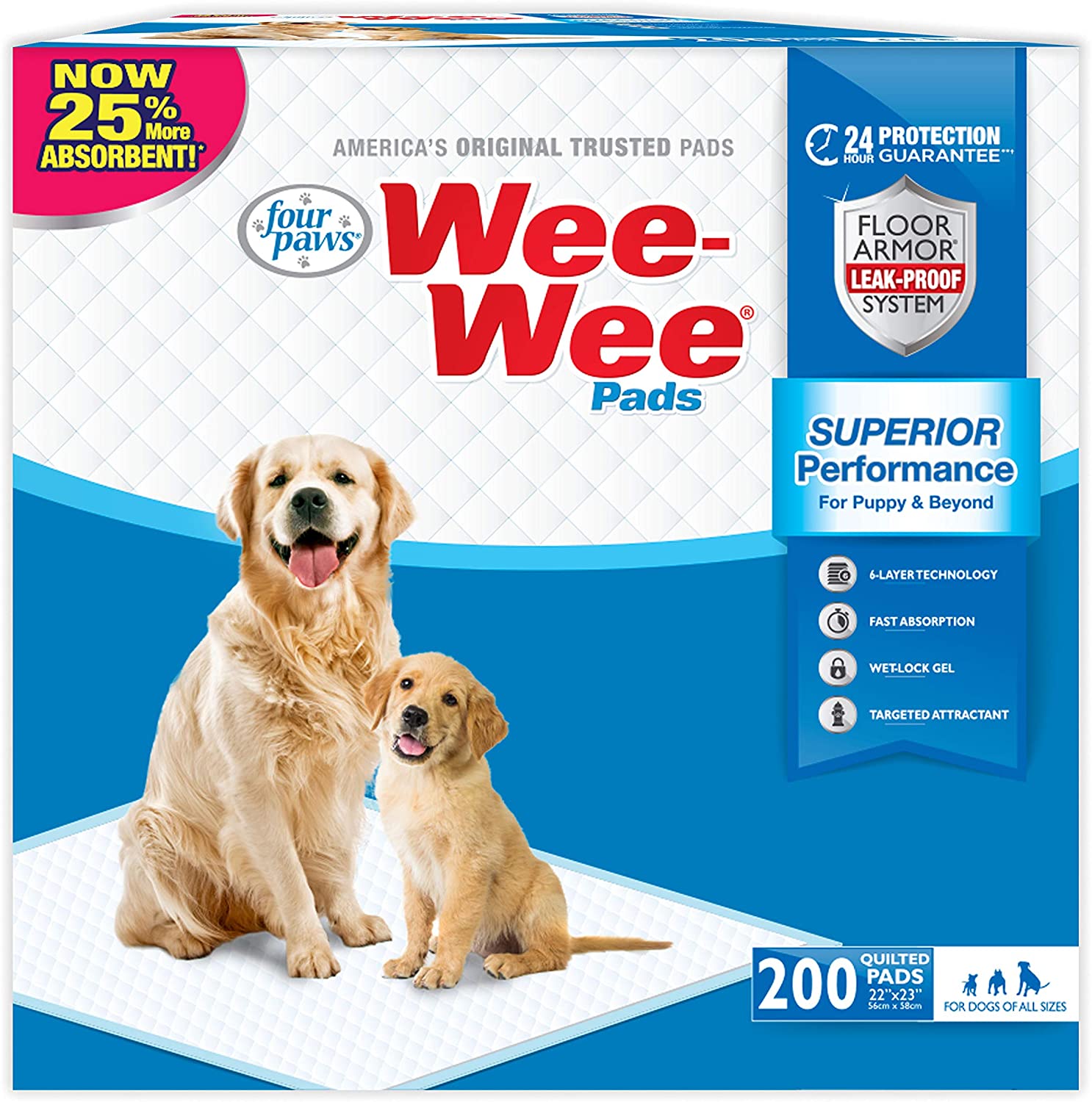 walmart dog wee wee pads