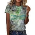 thumbnail image 1 of Camiseta de música, camiseta Sexy a la moda para mujer, novedad de verano 2023, camiseta holgada con estampado Floral XL para mujer, Top estampado 3D con patrón abstracto encantador Tan Jianjun unisex, 1 of 2