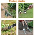 thumbnail image 4 of Herramienta de deshierbe manual Herramienta de deshierbe de acero inoxidable con mango de madera Herramienta de deshierbe de jardín, 4 of 5