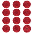 thumbnail image 1 of Uxcell 12-Pack Cabezas de Flores Artificiales, Flores de Seda de Crisantemo Falsas para DIY Hogar/Boda/Centros de Mesa [Rojo], 1 of 1