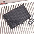 thumbnail image 2 of Bolso de mano para hombre, bolso tejido de cuero suave, bolso de mano para hombre, bolso casual sencillo para hombre, bolso de mano, bolso tipo sobre estilo coreano, 2 of 4