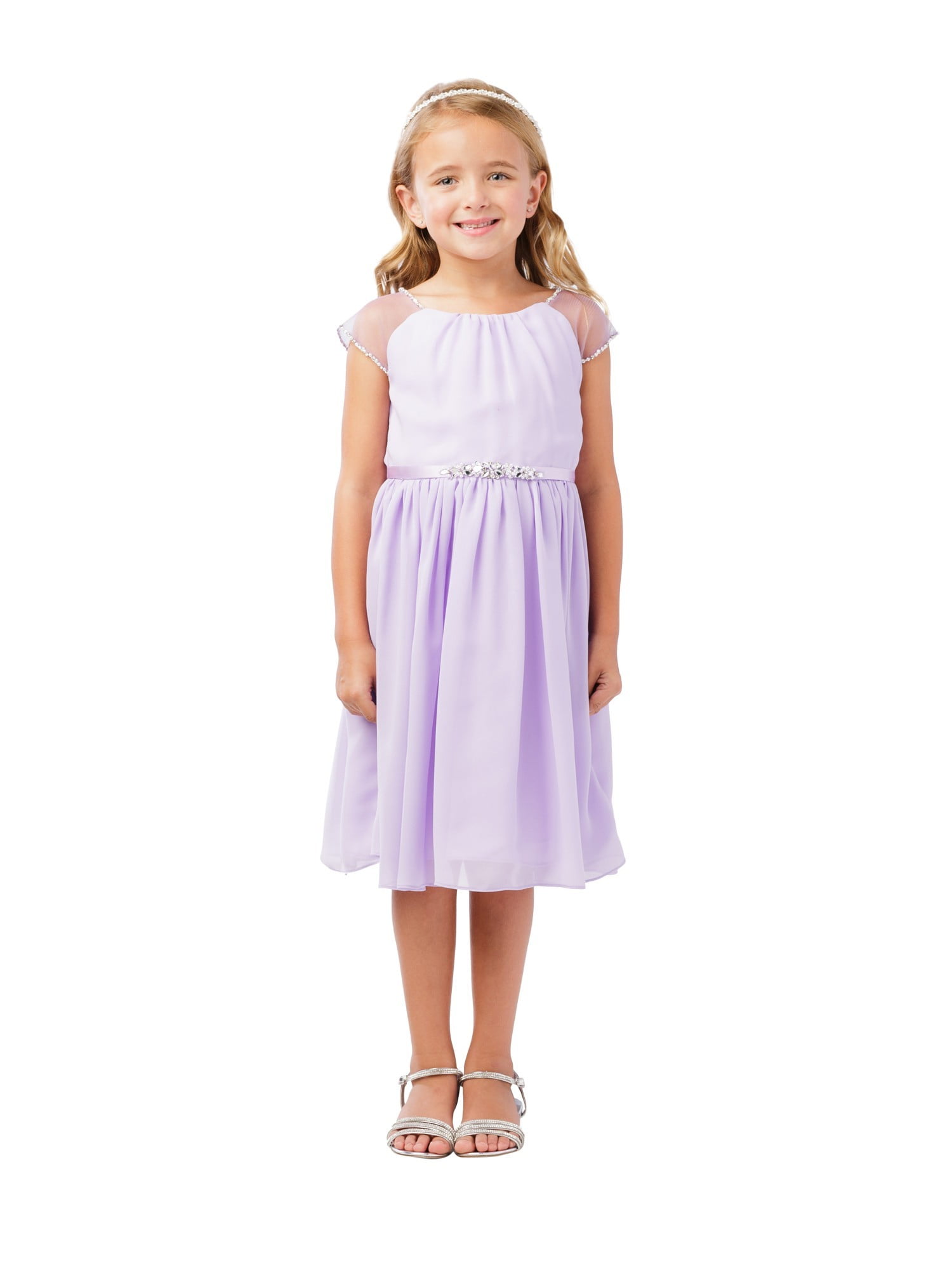 lilac childrens bridesmaid dresses