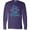 Purple, variant on Inktastic It is Well with My Soul Pink Arrow Long Sleeve T-Shirt