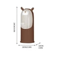thumbnail image 3 of Btomtd Mignon Support de Rangement Mural en Forme de Cerf pour Gobelets en Papier Jetables pour Distributeurs d'Eau et Gobelets en Papier, 3 of 6