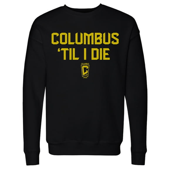 Men's 500 Level  Black Columbus Crew 'Til I Die Pullover Sweatshirt