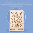 thumbnail image 3 of Máquina de juego de pinball de madera: equilibrio, coordinación mano-ojo, 3 of 4