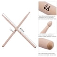 thumbnail image 2 of Amdohai Drum Sticks Set 1 Pair Retractable Drum Wire Brushes, 2 of 8